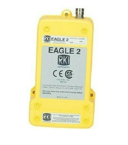 RKI Instruments 726-135-30 Eagle2 6 Gas Monitor LEL&PPM/CH4/02/H2S/CO/NH3