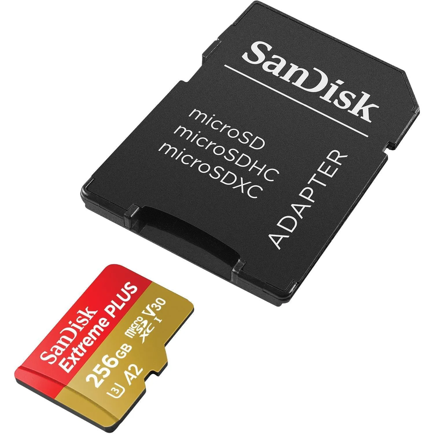 SanDisk Extreme PLUS microSDXC 256GB 200MB/s Memory Card