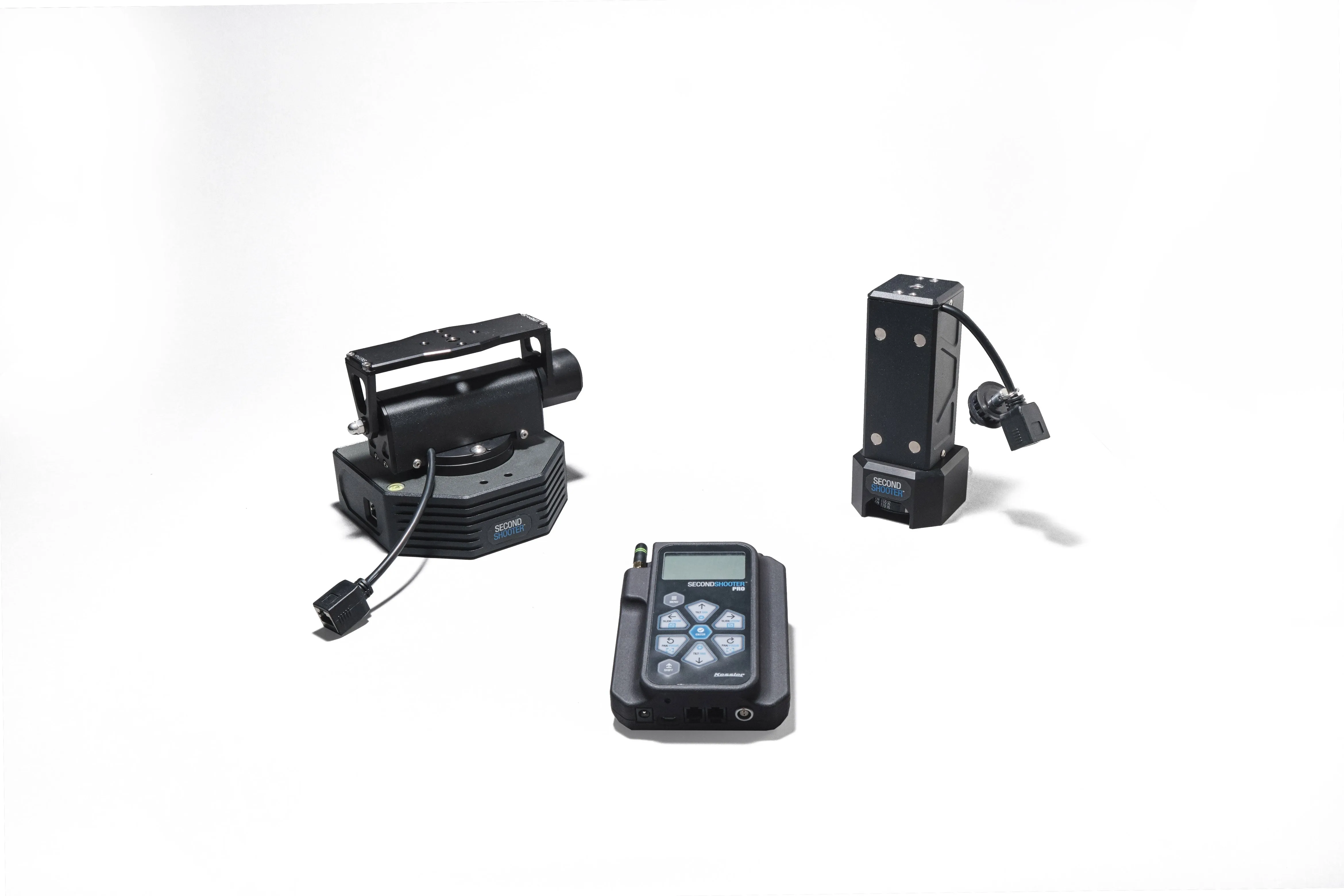 Second Shooter PRO STARTER BUNDLE OPTION Slide/Pan/Tilt System (SS2013 controller, slider motor, pan motor, & tilt motor)