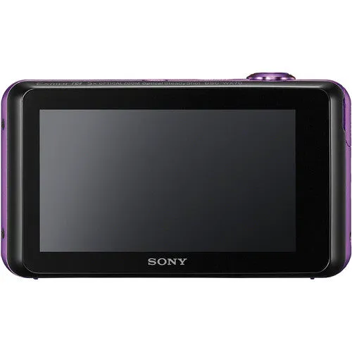 Sony Cyber-shot DSC-WX70 Digital Camera Bundle (Violet)