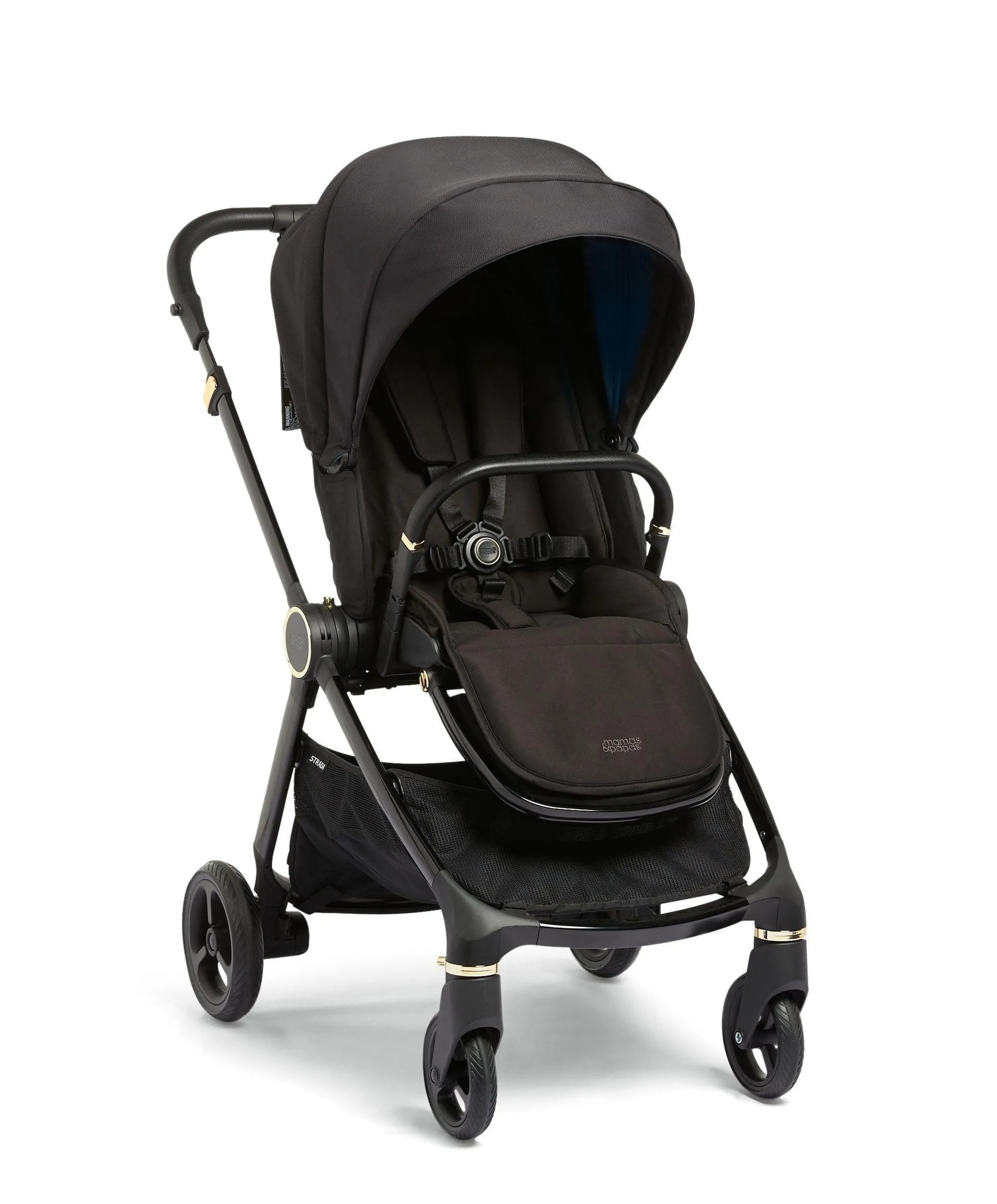 Strada Pushchair Bundle (6 Pieces) - Black Diamond