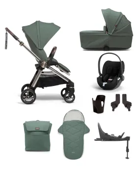 Strada Pushchair Bundle With Cloud T Car Seat & Base (8 Pieces) - Ivy