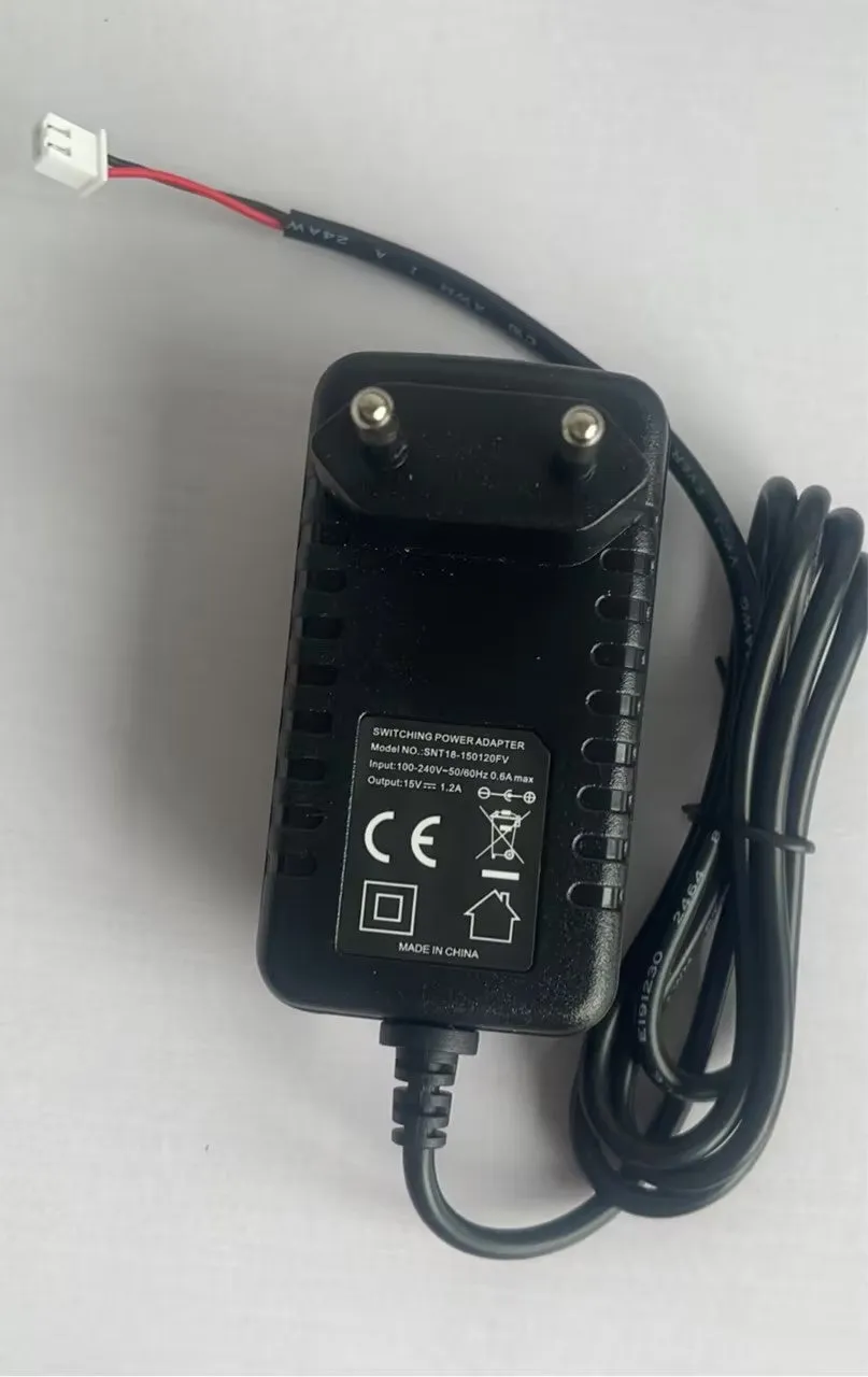 The Video intercom and camera DC power adapter supplies 12V-15V, suitable for all models of ANJIELO store video intercom systems and camera power adapters