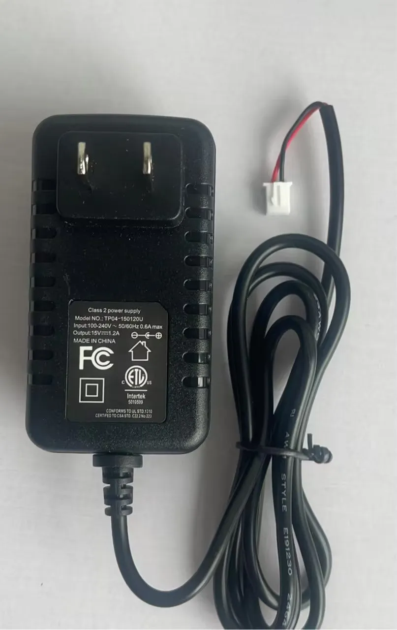 The Video intercom and camera DC power adapter supplies 12V-15V, suitable for all models of ANJIELO store video intercom systems and camera power adapters