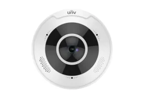 UNIVIEW IPC868ER-VF18-B: 12MP 4K Vandal Resistant Fisheye Dome Camera