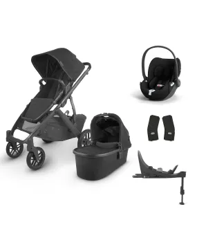 UPPAbaby Cruz V2 Pushchair Bundle with Cybex Cloud T Car Seat & Base – Jake