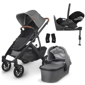 Uppababy Vista V2 Cloud T & Base Travel System Greyson