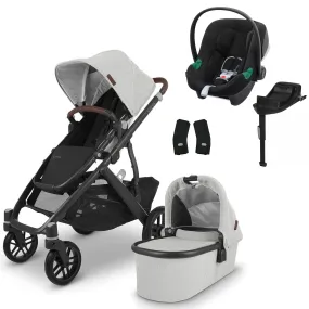 Uppababy Vista V2 Cybex Aton B2 & Base Travel System in Anthony