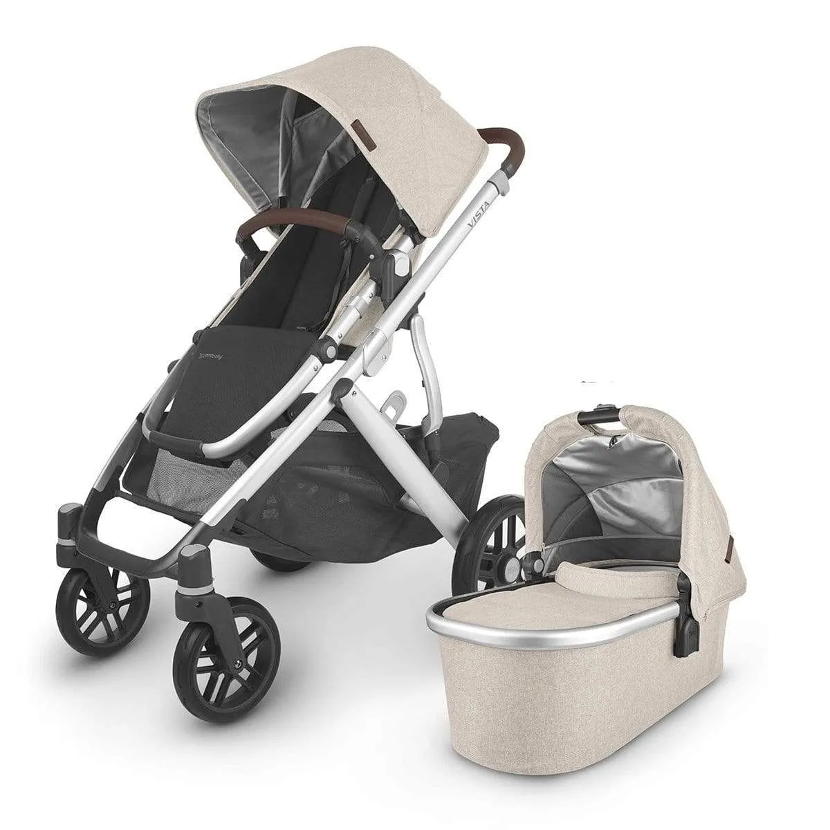 Uppababy Vista V2 Cybex Aton B2 & Base Travel System in Declan