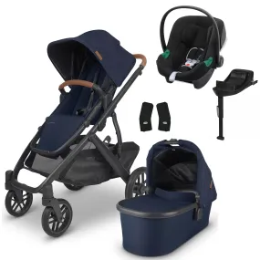 Uppababy Vista V2 Cybex Aton B2 & Base Travel System in Noa