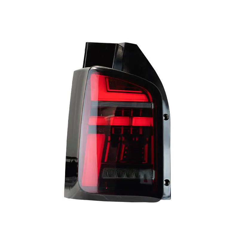 VW T5 (2003-09) – Rear Lights – Sequential Indicator – LED – Red Smoke (T6.1 Style)